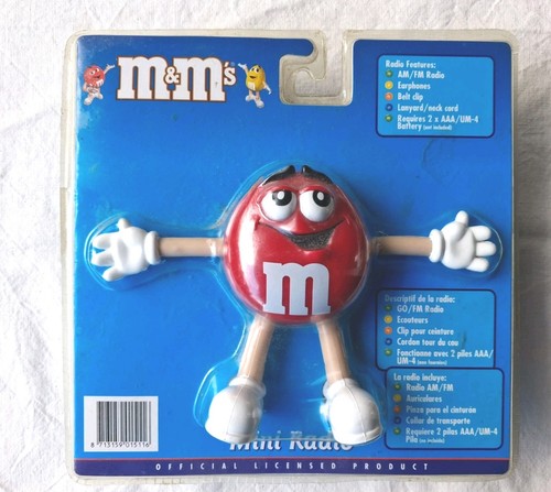 Figur mini radio rot - mini, mit