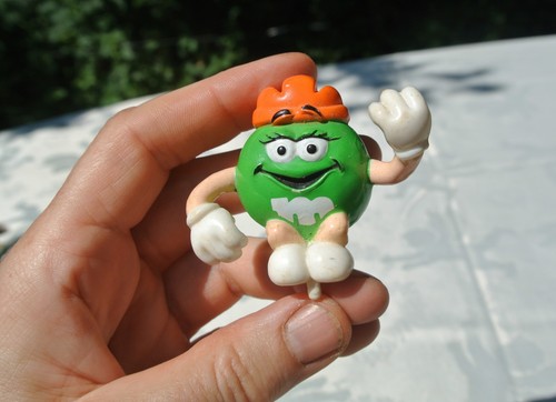 Sammelfigur grün ca - m&m's,