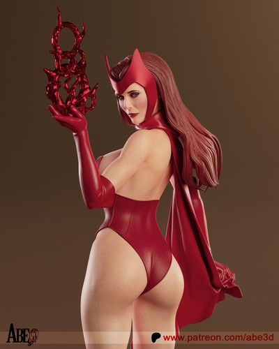 Scarlet witch marvel - scarlet, witch,