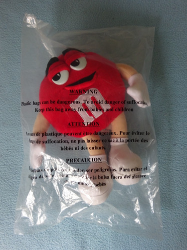 Red plüschfigur - m&m,