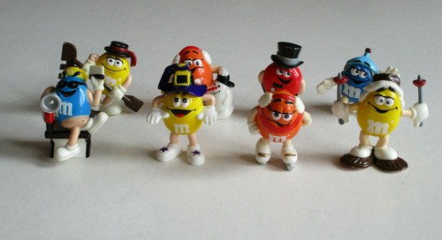 Mini figuren - m&m,