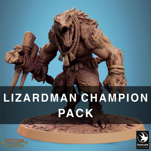 Pack lizardman champion - pack,