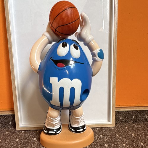 Blaue werbe und - m&m's,