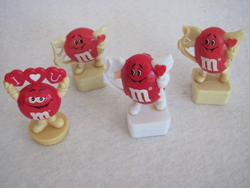 4 kleine werbefiguren - -,