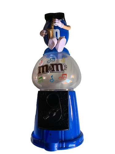Figur spender blau - &,