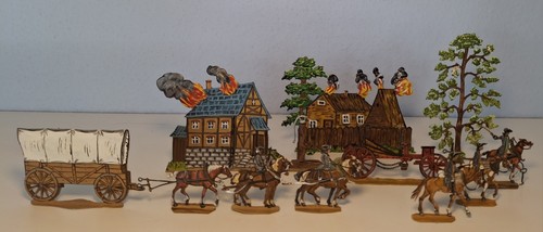 Zinnfiguren flachfiguren 30mm - zinnfiguren,