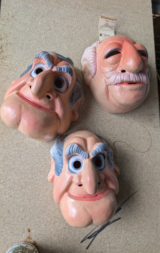Vintage masken figuren aus - 3, vintage-masken