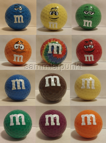 Golfball neu ihrer - m&m`s,