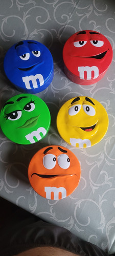 Figuren behälter set - m&m's, figuren/behälter