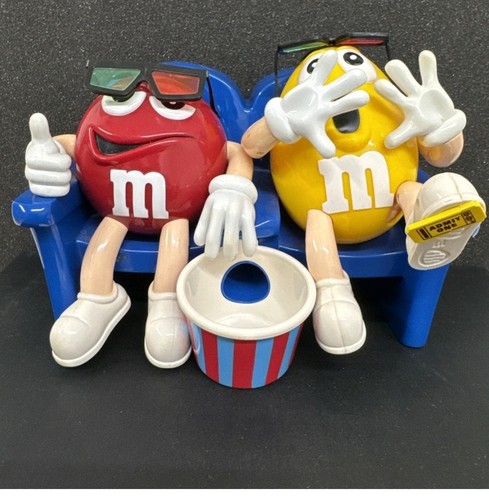 Spender 3 d brillen - m&m's,